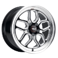 Picture of Weld S107 17X11 Laguna 5X127 ET-44 BS4-25 Gloss Black MIL Dia 78-1