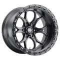 Picture of Weld Off-Road W108 20X10 Ledge 6X139-7 ET13 BS6-00 Satin Black - Black Ring 106-1