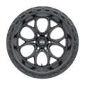 Picture of Weld Off-Road W108 20X10 Ledge 6X135 ET13 BS6-00 Satin Black - Black Ring 87-1