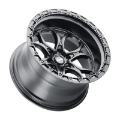 Picture of Weld Off-Road W108 20X10 Ledge 6X135 ET13 BS6-00 Satin Black - Black Ring 87-1
