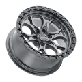 Picture of Weld Off-Road W107 20X12 Ledge 6X135 ET-44 BS4-75 Satin Gun - Black Ring 87-1