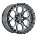 Picture of Weld Off-Road W107 20X9 Ledge 6X135 ET00 BS5-00 Satin Gun - Black Ring 87-1