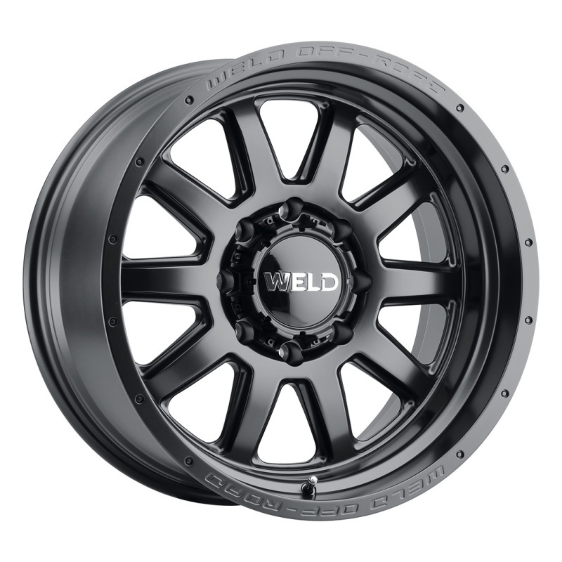 Picture of Weld Off-Road W101 20X9-0 Stealth 5X139-7 5X150 ET00 BS5-00 Satin Black 110-2