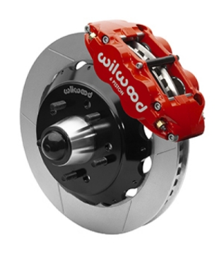 Picture of Wilwood Superlite 6R Front Brake Kit for 63-87 Chevy C10 Prospindle13-06 in Diameter, Red Calipers