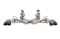 Picture of Corsa 2020-2025 Corvette C8 3in Valved Cat-Back 4-5in Blk Quad Tips - Fits Factory NPP Exhaust