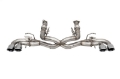 Picture of Corsa 2020-2025 Corvette C8 3in Valved Cat-Back 4-5in Pol Quad Tips - Fits Factory NPP Exhaust w-AFM