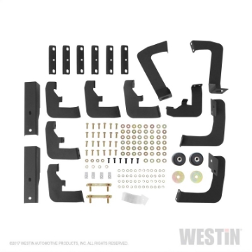 Picture of Westin 10-18 Dodge Ram Crew Cab 5ft & 6ft Bed HDX Drop Wheel-To-Wheel Nerf Step Bars - Text- Blk