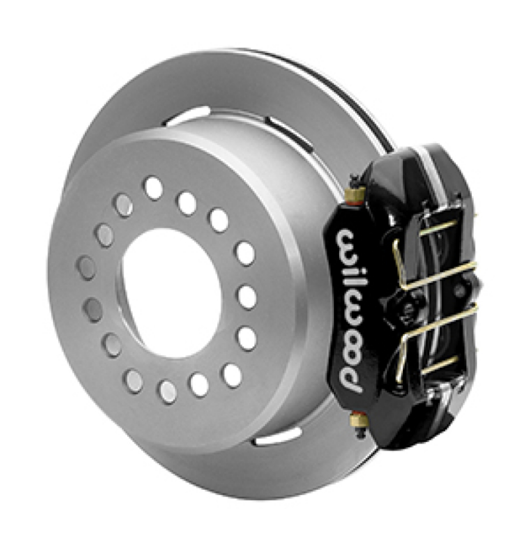 Picture of Wilwood Small Ford 11 in- Forged Dynapro Low-Profile Dust Seal Rear Parking Brake Kit