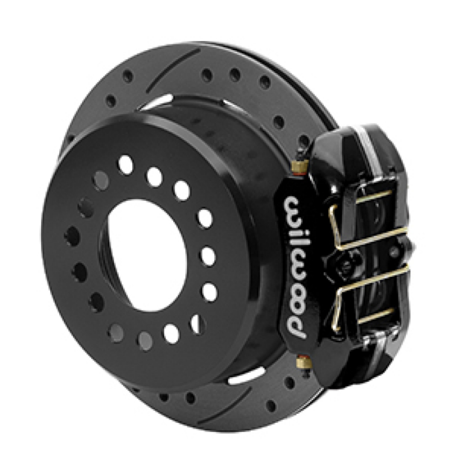 Picture of Wilwood Small Ford 11 in- Forged Dynapro Low-Profile Rear Parking Brake Kit Drilled & Slotted