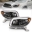 Picture of ANZO 06-09 Toyota 4 Runner Projector Headlights Plank Style - Black