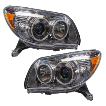 Picture of Oracle Lighting 06-09 Toyota 4-Runner Sport Pre-Assembled LED Halo Headlights -Red