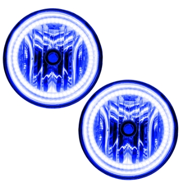 Picture of Oracle Lighting 07-13 Toyota Tundra Pre-Assembled LED Halo Fog Lights -Blue