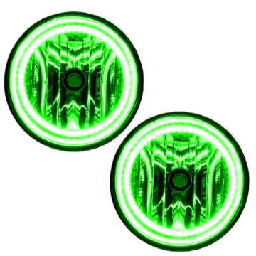 Picture of Oracle Lighting 07-13 Toyota Tundra Pre-Assembled LED Halo Fog Lights -Green