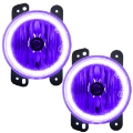 Picture of Oracle Lighting 10-15 Jeep Wrangler JK Pre-Assembled LED Halo Fog Lights -UV-Purple