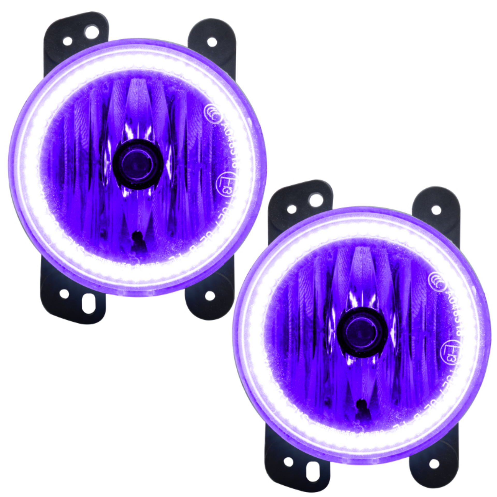 Picture of Oracle Lighting 10-15 Jeep Wrangler JK Pre-Assembled LED Halo Fog Lights -UV-Purple