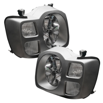 Picture of Oracle Lighting 02-04 Nissan Xterra SE Pre-Assembled LED Halo Headlights -Red