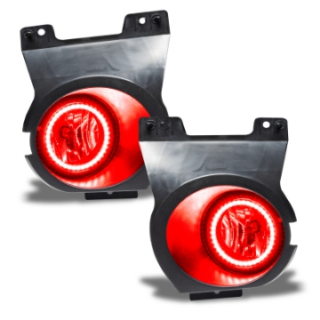 Picture of Oracle Lighting 11-14 Ford F-150 Pre-Assembled LED Halo Fog Lights -Red