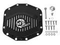 Picture of aFe POWER 21-22 Ram1500 TRX Hemi V8 6-2L PRO Series Rear Diff Cover Black w-Machined Fins & Gear Oil