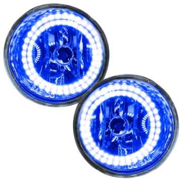 Picture of Oracle Lighting 04-15 Nissan Titan Pre-Assembled LED Halo Fog Lights -Blue