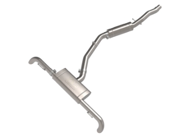 Picture of aFe MACH Force-Xp 17-21 Audi Q5 L4-2-0L T 3in to 2-5in Stainless Steel Cat-Back Exhaust System