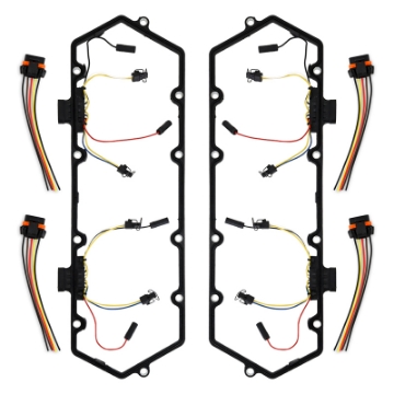 Picture of Mishimoto 1994-1997 Ford 7-3L Powerstroke Glow Plug Harness & Gasket