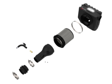 Picture of aFe Momentum HD Cold Air Intake System w- Pro DRY S Filter Nissan Titan XD 17-21 V8-5-6L