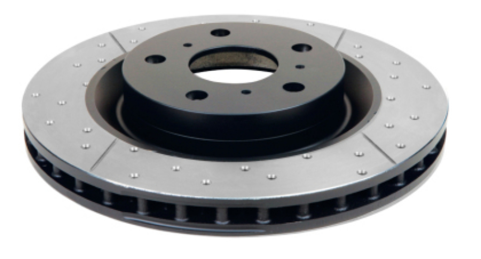 Picture of DBA 05-23 Nissan Frontier Rear Street Series Drilled & Slotted Rotor