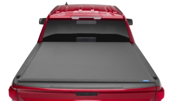 Picture of Lund 22 Toyota Tundra 6-7ft Bed Genesis Elite Roll Up Tonneau Vinyl Incl- Utility Track Adpter Blk