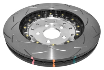 Picture of DBA 17-22 BMW M240i F22-F23 Front 5000 Series Slotted Rotor w-Silver Hat