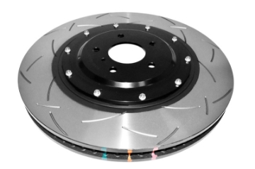 Picture of DBA 15-21 Nissan GT-R Nismo Front 5000 Series Drilled Rotor w- Silver Hat
