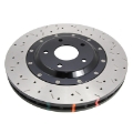 Picture of DBA 13-17 SRT Viper 1 Pc Disc Excl TA Package Front 5000 Series Slotted Rotor w-Black Hat