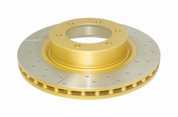 Picture of DBA 98-06 Volkswagen Golf Rear Street Series Drilled & Slotted Rotor