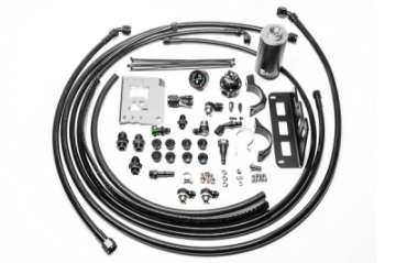 Picture of Radium Engineering 08-15 Cadillac CTS-V Fuel Hanger Plumbing Kit - Stainless Filter