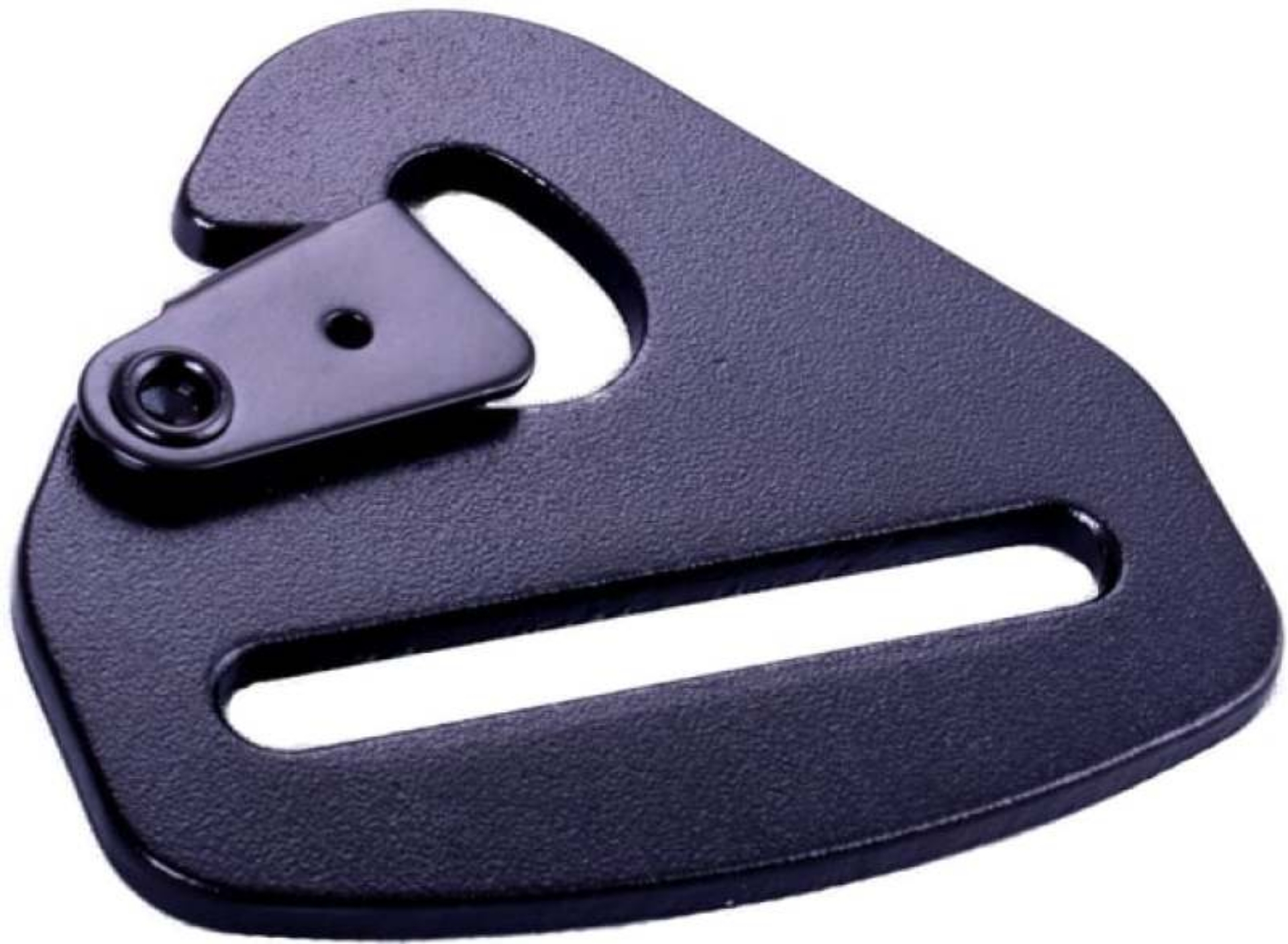 Picture of RaceQuip Snap Hook End Seat Belt Mounting Hardware - Fits 2 In- Belts - Forged Steel - Black