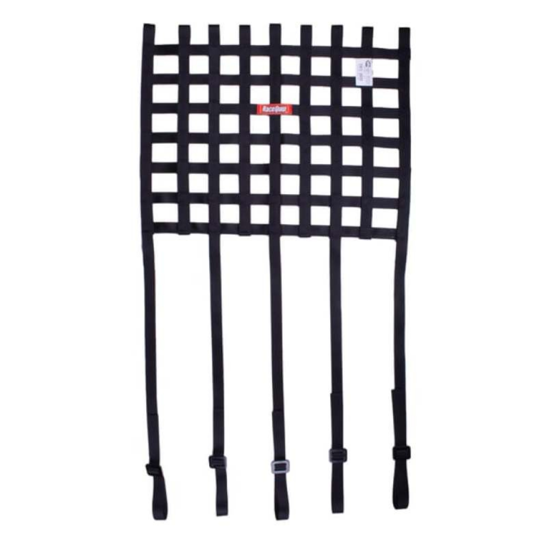 Picture of RaceQuip Ribbon Style Race Car Window Net w-1In Mounting Straps - SFI 27-1 Certified Blk 15 H X 18 W