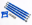 Picture of Agency Power 17-21 Polaris RZR 1000 XP Turbo Blue Adjustable Rear Arms