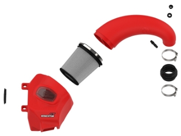 Picture of aFe Momentum GT Pro DRY S Intake System Red Edition 19-23 Dodge RAM 1500 V8-5-7L HEMI