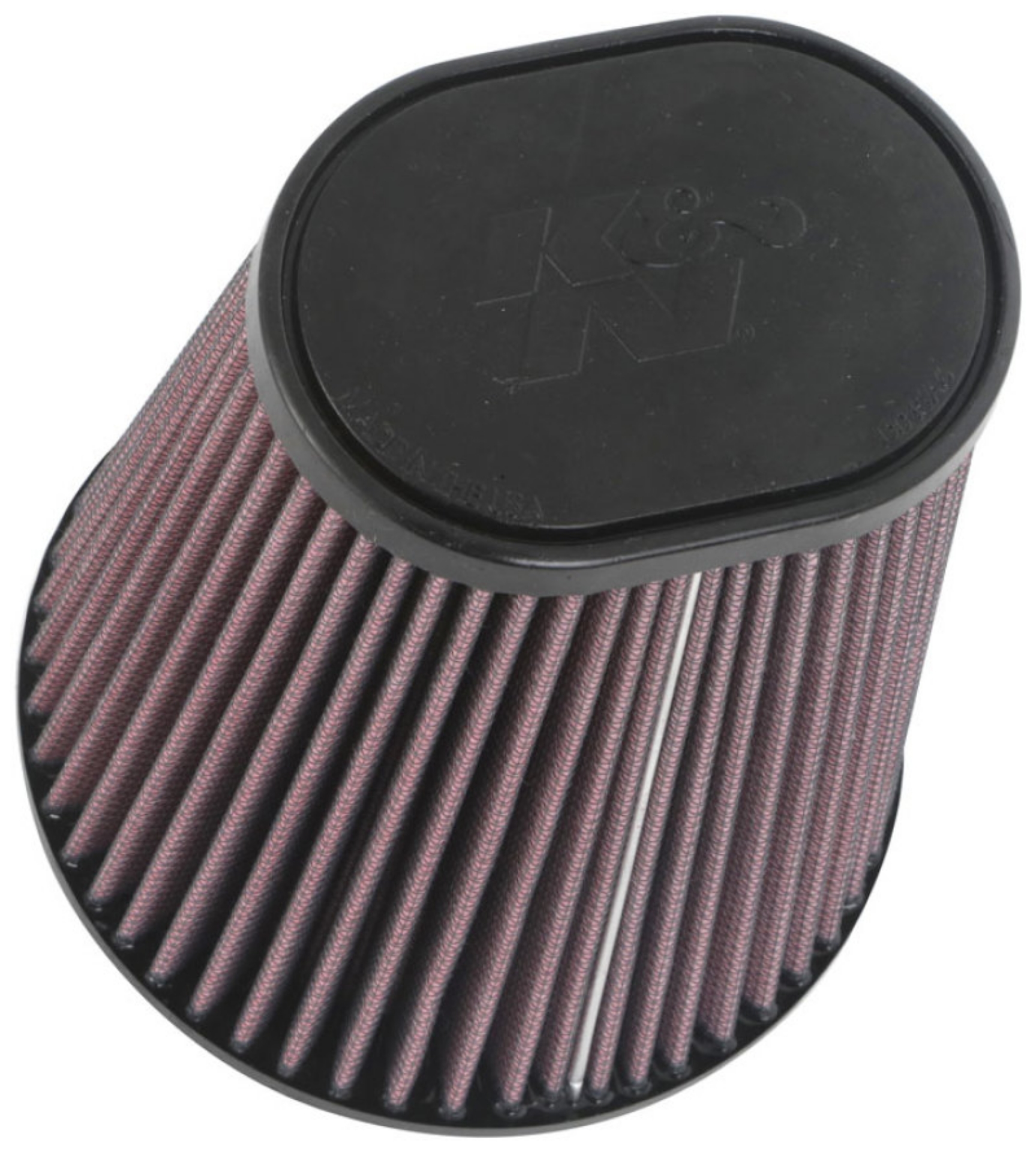 Picture of K&N Universal Clamp-On Air Filter 3-1-2in 10 Degree Flange 5-3-4in B 4-1-2in x 3-1-4in T 7in H