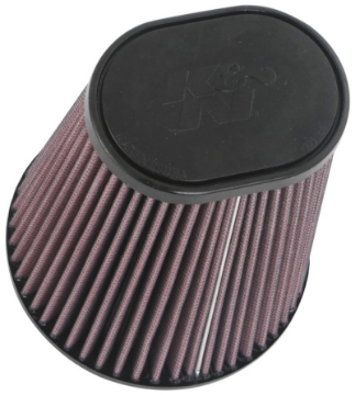 Picture of K&N Universal Clamp-On Air Filter 3-1-2in 10 Degree Flange 5-3-4in B 4-1-2in x 3-1-4in T 7in H