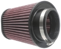 Picture of K&N Universal Clamp-On Air Filter 3-1-2in 10 Degree Flange 5-3-4in B 4-1-2in x 3-1-4in T 7in H
