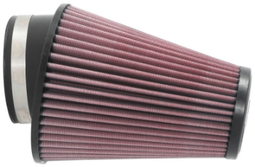 Picture of K&N Universal Clamp-On Air Filter 3-1-2in 10 Degree Flange 5-3-4in B 4-1-2in x 3-1-4in T 7in H