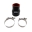 Picture of Wehrli 2-375in x 3in ID Straight Reducer 4-5in Long Silicone Boot and Clamp Kit