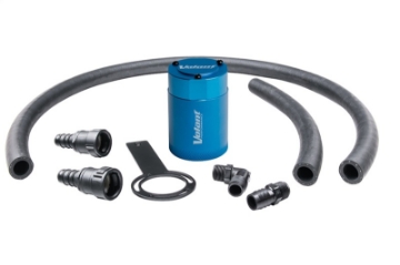 Picture of Volant 18-25 Jeep Wrangler-Gladiator JLU-JL-JT 3oz Aluminum Oil Catch Can w-Mounting Bracket - Blue