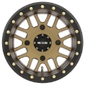 Picture of Method MR406 UTV Beadlock 14x8 4+4--2mm Offset 4x156 132mm CB Method Bronze w-Matte Black Ring Wheel