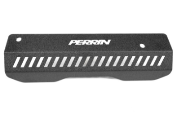 Picture of PERRIN 22-25 Subaru WRX Pulley Cover - Black SHORT - For Use w-PERRIN AOS