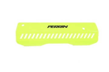 Picture of PERRIN 22-25 Subaru WRX Pulley Cover - Neon Yellow SHORT - For Use w-PERRIN AOS