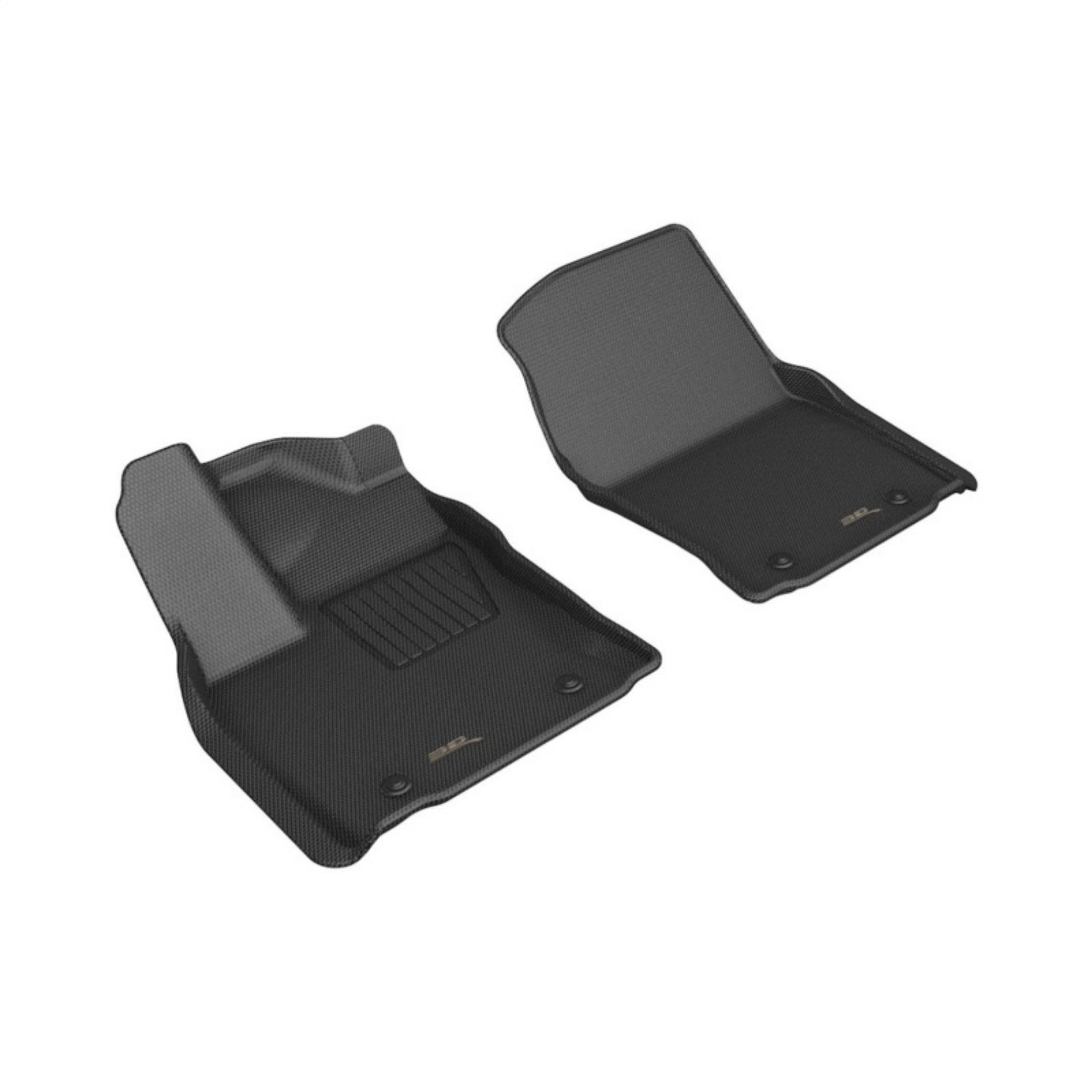 Picture of 3D MAXpider 2022 Toyota Tundra Crew Max Kagu 1st Row Floor Liner - Black