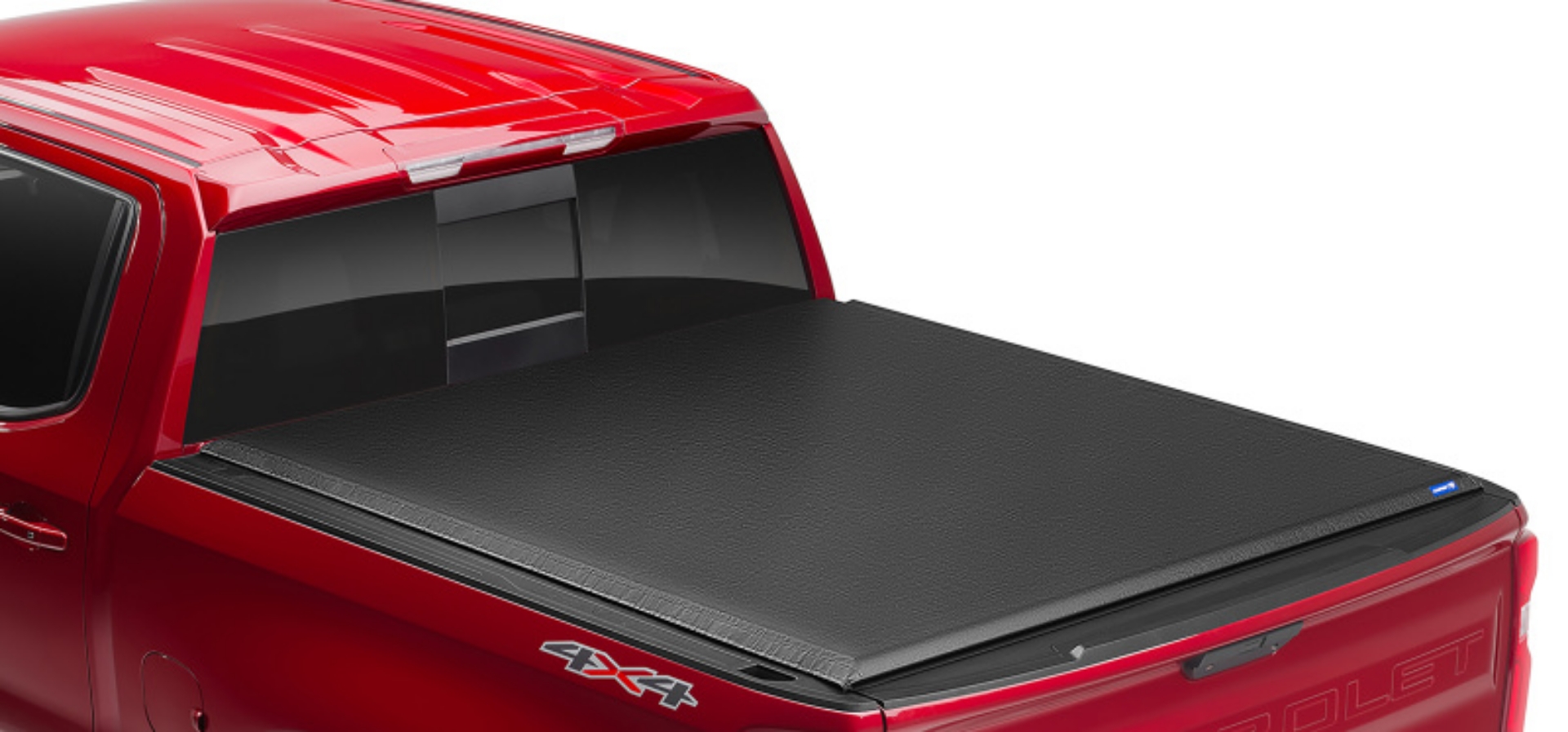 Picture of Lund 16-23 Nissan Titan XD 78-7 Bed Genesis Roll Up Tonneau Cover - Black