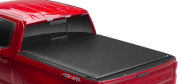Picture of Lund 16-23 Nissan Titan XD 78-7 Bed Genesis Roll Up Tonneau Cover - Black