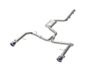 Picture of aFe 19-21 VW Jetta GLI MKVII L4-2-0L t MACH Force-Xp 304 SS Cat-Back Exhaust System Blue Tips